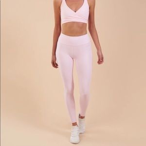 NWOT Gymshark chalk pink dreamy leggings